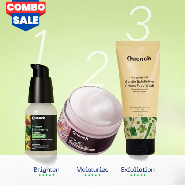 Mega Combo | Face Wash 100ml + Gel Moisturizer 50g + Bravocado Serum 30ml